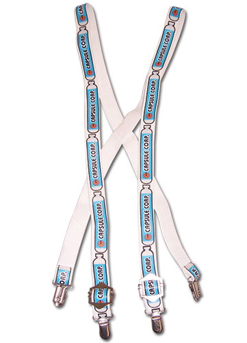 Dragon Ball Z Capsule Corp Suspenders, an officially licensed product in our Dragon Ball Z Costumes & Accessories department.