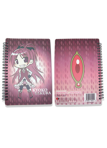 Madoka Magica Kyoko Softcover Notebook, an officially licensed product in our Madoka Magica Stationery department.