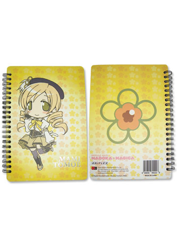 Madoka Magica Mami Softcover Notebook, an officially licensed product in our Madoka Magica Stationery department.