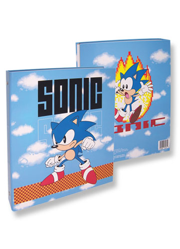 Classic Sonic Sonic Binder, an officially licensed product in our Sonic Binders & Folders department.