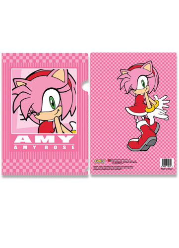 Sonic The Hedgehog Amy File Folder, an officially licensed product in our Sonic Binders & Folders department.