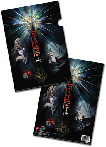 Death Note L Vs Light And Ryuk File Folder (5 Pcs/Set), an officially licensed product in our Death Note Stationery department.