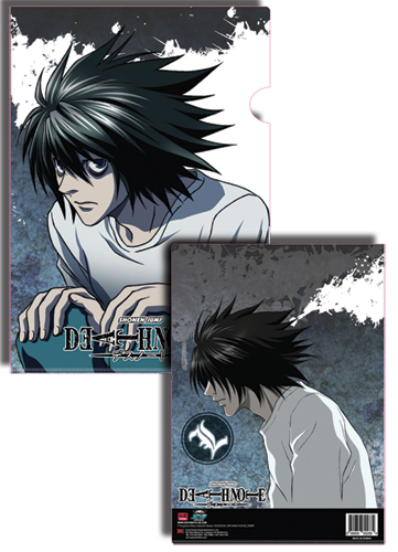 Death Note L File Folder (5 Pcs/Set), an officially licensed product in our Death Note Stationery department.