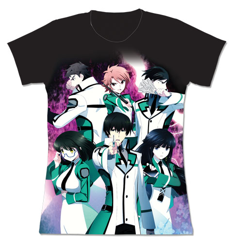The Irregular At Magic H.S. - Group Jrs. Sublimation T-Shirt S, an officially licensed The Irregular At Magic High School product at B.A. Toys.