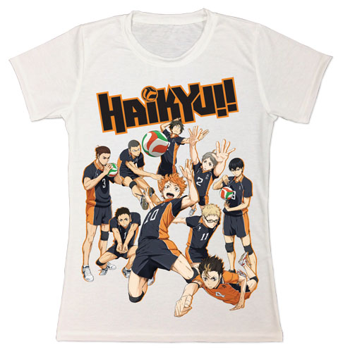 Haikyu!! - Group Jrs. Sublimation T-Shirt S, an officially licensed product in our Haikyu!! T-Shirts department.
