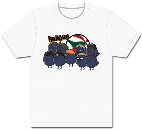 Haikyu!! - Sd Group Crows Men's Screen-Print T-Shirt L, an officially licensed product in our Haikyu!! T-Shirts department.