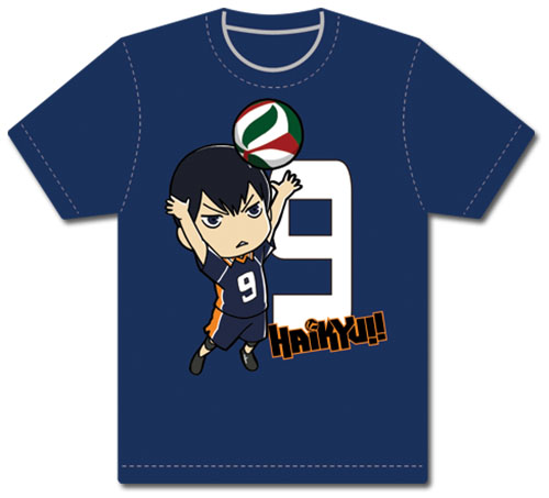 Haikyu!! - Sd Tobio 9 Men's Screen Print T-Shirt XL, an officially licensed product in our Haikyu!! T-Shirts department.