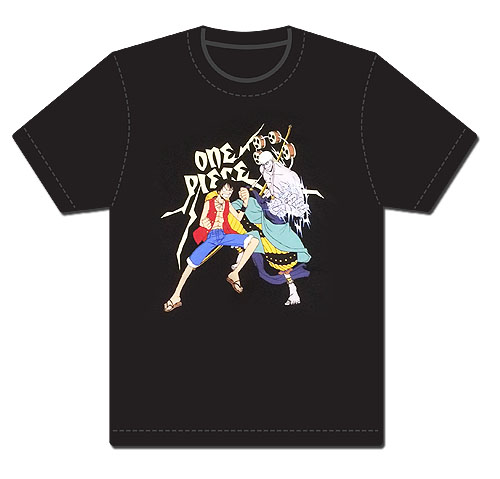 One Piece- Luffy Vs Enel T-Shirt S, an officially licensed product in our One Piece T-Shirts department.