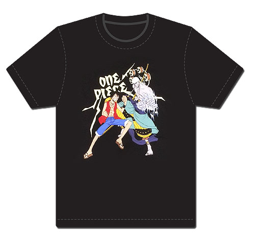 One Piece - Luffy Vs Enel T-Shirt M, an officially licensed product in our One Piece T-Shirts department.