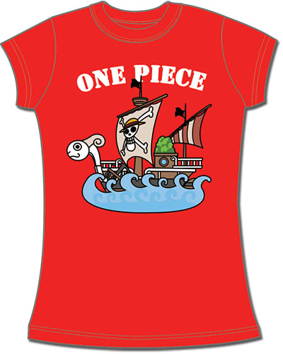 One Piece - The Ship Merry Jrs. Screen Print T-Shirt L, an officially licensed product in our One Piece T-Shirts department.