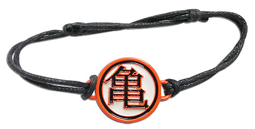 Dragon Ball Z - Orange/White Turtle Symbol Bracelet, an officially licensed product in our Dragon Ball Z Jewelry department.