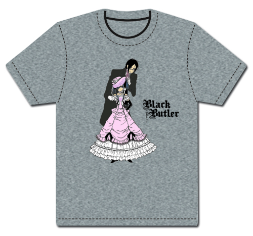 Sebastian & Ciel Diguise 2 Men's Screen Print T-Shirt M, an officially licensed product in our Black Butler T-Shirts department.