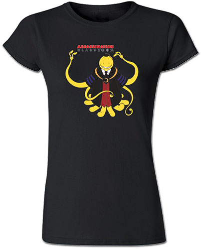 Assassintion Classroom - Koro Jrs. Screen Print T-Shirt L, an officially licensed product in our Assassination Classroom T-Shirts department.