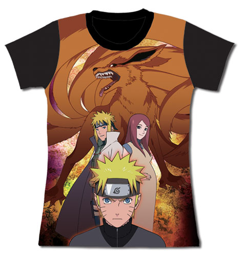 Naruto Shippuden - Group Jrs. Sublimation T-Shirt L, an officially licensed product in our Naruto Shippuden T-Shirts department.
