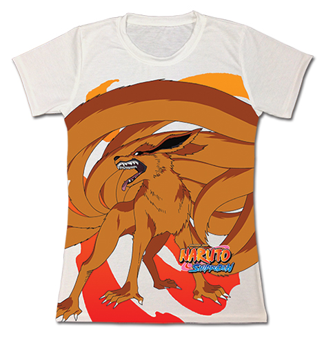 Naruto Shippuden - Nine Tails Jrs. Sublimation T-Shirt L, an officially licensed product in our Naruto Shippuden T-Shirts department.