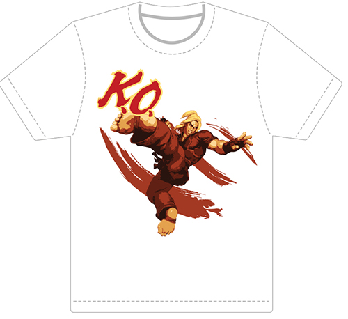 Street Fighter V - Ken Men's T-Shirt L, an officially licensed product in our Street Fighter T-Shirts department.