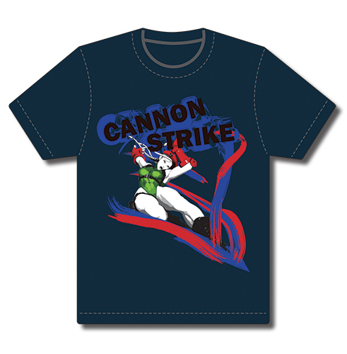 Street Fighter V - Cammy Cannon Strike Men's Screen Print T-Shirt L, an officially licensed product in our Street Fighter T-Shirts department.