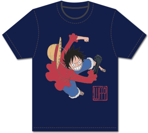 One Piece - Luffy Busoshoku Haki Men's Screenprint T-Shirt L, an officially licensed product in our One Piece T-Shirts department.
