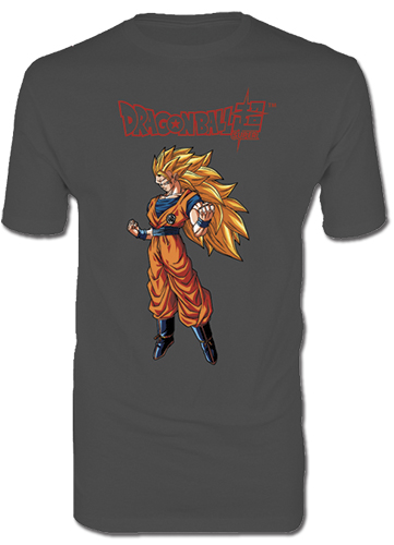 Dragon Ball Super - Ss3 Goku Men's Screen Print T-Shirt L, an officially licensed product in our Dragon Ball Super T-Shirts department.