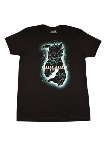 Dragon Ball Super - Saiyan Prince Vegeta Men's Screen Print T-Shirt L, an officially licensed product in our Dragon Ball Super T-Shirts department.