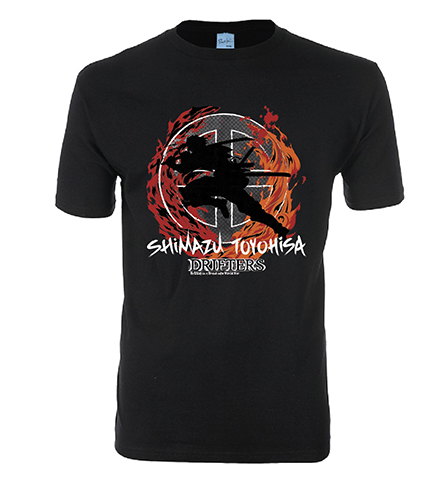 Drifters - Shimazu Toyohisa Silhouette Men's Screen Print T-Shirt S, an officially licensed product in our Drifters T-Shirts department.