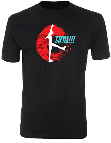 Yuri On Ice!!! - Viktor Men's Screen Print T-Shirt L, an officially licensed product in our Yuri!!! On Ice T-Shirts department.