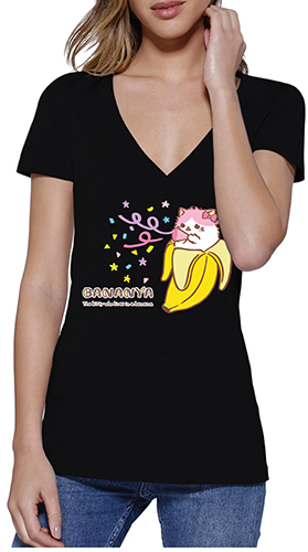 Bananya - Bananya-Ko Jrs. Screen Print T-Shirt L, an officially licensed product in our Bananya T-Shirts department.
