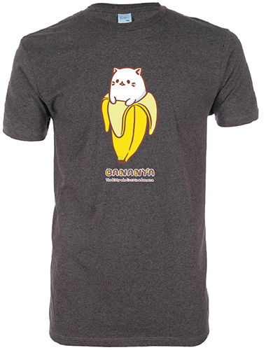 Bananya - Bananya Men's T-Shirt L, an officially licensed Bananya product at B.A. Toys.
