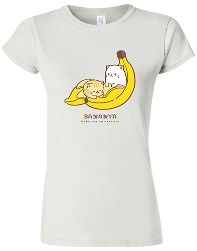 Bananya - Tora & Bananya Jrs. T-Shirt XXL, an officially licensed Bananya product at B.A. Toys.