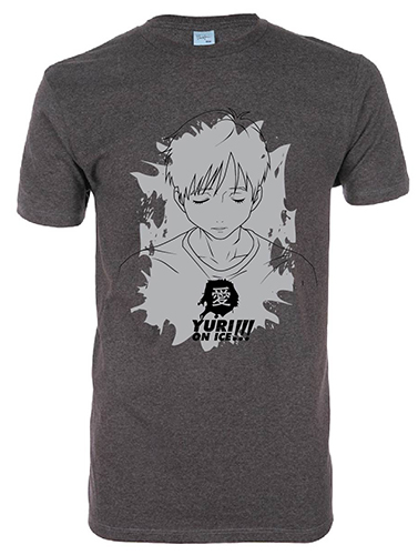 Yuri On Ice!!! - Yuri Line Men's Screen Print T-Shirt L, an officially licensed product in our Yuri!!! On Ice T-Shirts department.