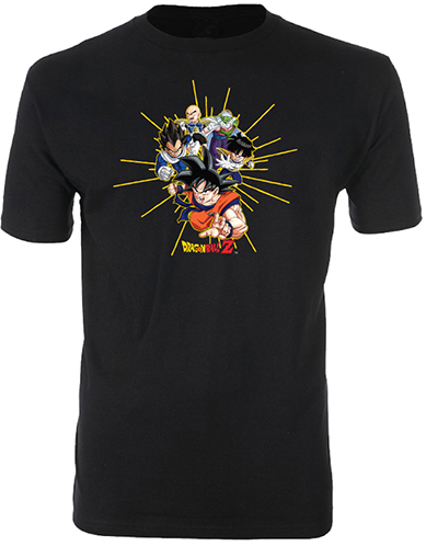 Dragon Ball Z- Group Men's T-Shirt M, an officially licensed product in our Dragon Ball Z T-Shirts department.