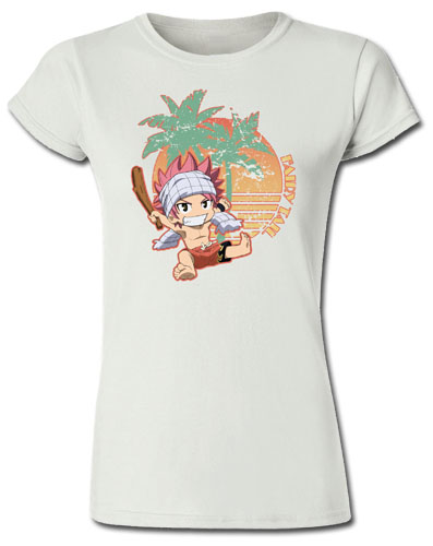 Fairy Tail - Sd Natsu Beachwear Jrs. T-Shirt L, an officially licensed product in our Fairy Tail T-Shirts department.