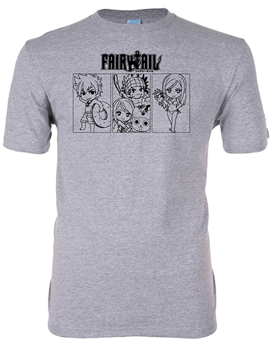 Fairy Tail - Sd Line Art Group Swim Men's T-Shirt S, an officially licensed product in our Fairy Tail T-Shirts department.