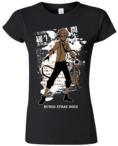 Bungo Stray Dogs - Atsuhi Jrs. Screen Print T-Shirt L, an officially licensed product in our Bungo Stray Dogs T-Shirts department.