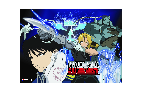 Fullmetal Alchemist Wallscroll, an officially licensed product in our Fullmetal Alchemist Wall Scroll Posters department.