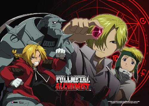 Fullmetal Alchemist Wallscroll, an officially licensed product in our Fullmetal Alchemist Wall Scroll Posters department.