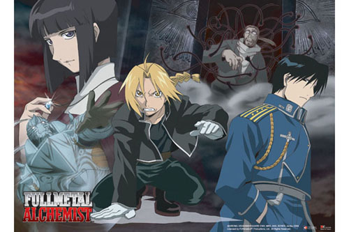 Fullmetal Alchemist Wallscroll, an officially licensed product in our Fullmetal Alchemist Wall Scroll Posters department.