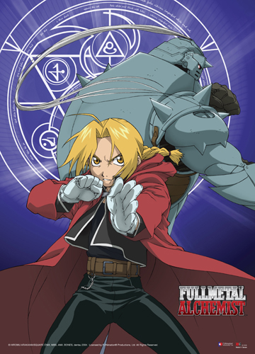 Fullmetal Alchemist Wallscroll, an officially licensed product in our Fullmetal Alchemist Wall Scroll Posters department.