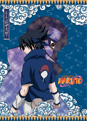 Naruto Sasuke Wall Scroll, an officially licensed product in our Naruto Wall Scroll Posters department.