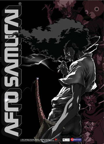 Afro Samurai Afro Group Wall Scroll, an officially licensed Afro Samurai product at B.A. Toys.