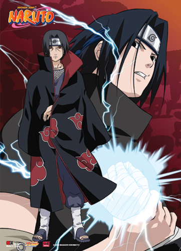 Naruto Uchiha Brothers Wall Scroll, an officially licensed product in our Naruto Wall Scroll Posters department.