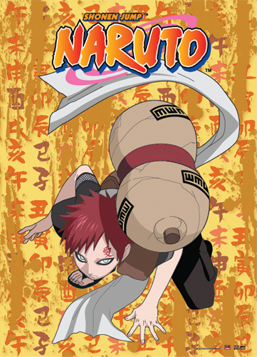 Naruto Gaara Kneel Down Wall Scroll, an officially licensed product in our Naruto Wall Scroll Posters department.